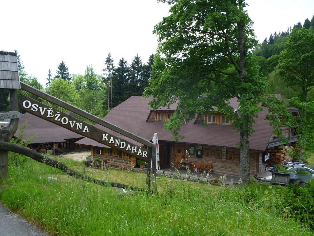Osvezovna Kandahar Hotell Železná Ruda Exteriör bild