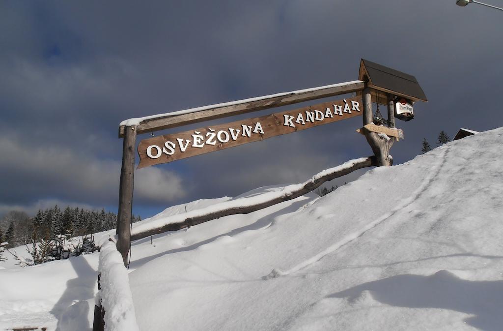 Osvezovna Kandahar Hotell Železná Ruda Exteriör bild